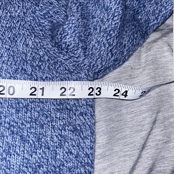 BRAX Rick Light Blue Crew Neck Merino Wool Long Sleeve Pullover Sweater Size XL - Picture 8 of 9